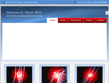 Tablet Screenshot of drstephensilver.com